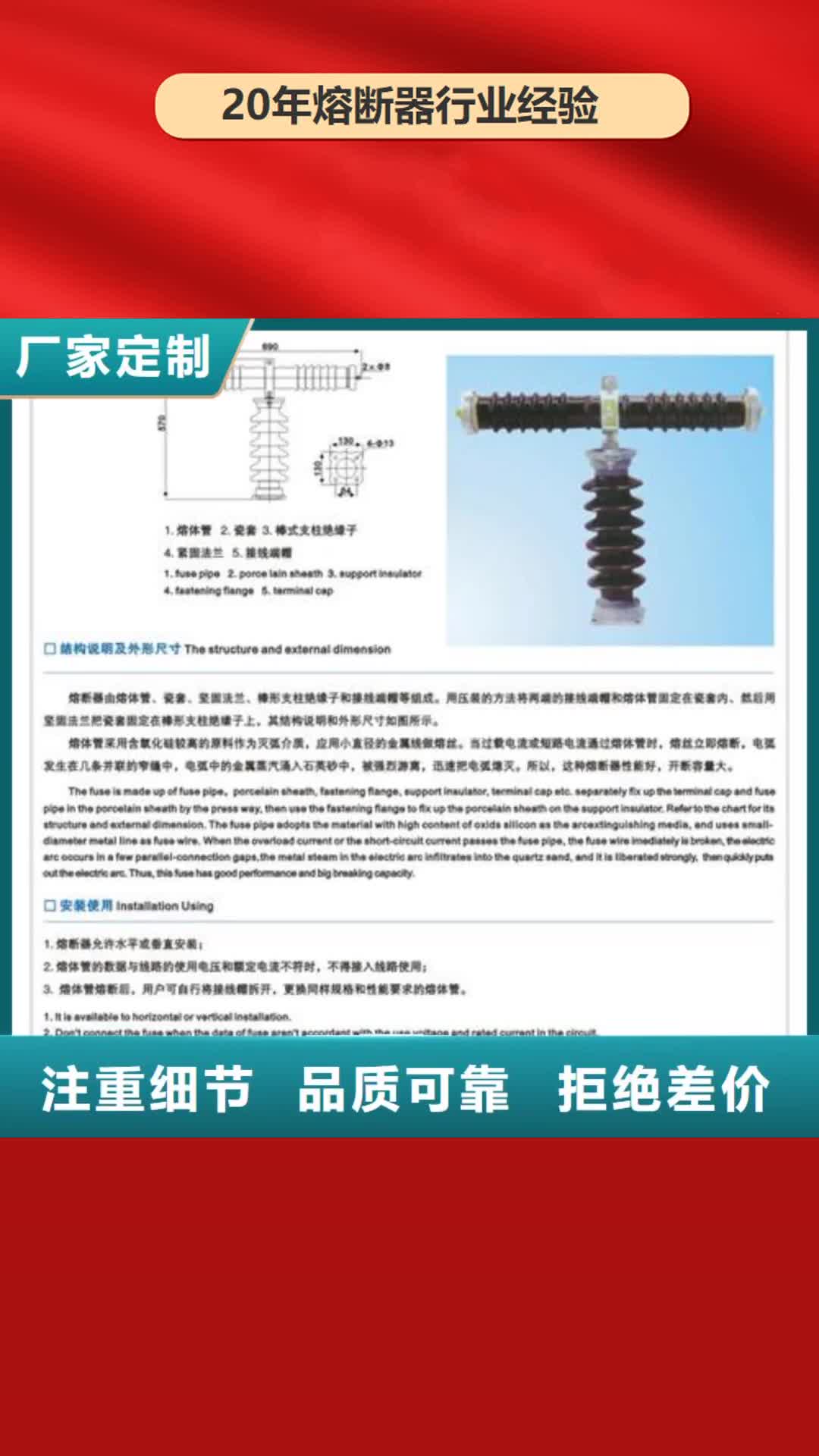 云南 熔断器【电缆附件】放心得选择